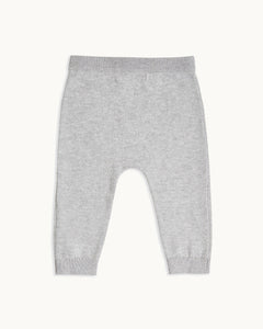 Pointelle Star Crawler Set in Grey