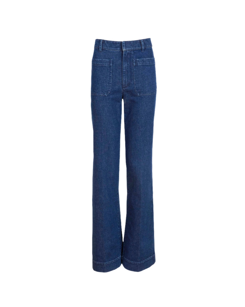 Nicole Pant in Classic Indigo Blue