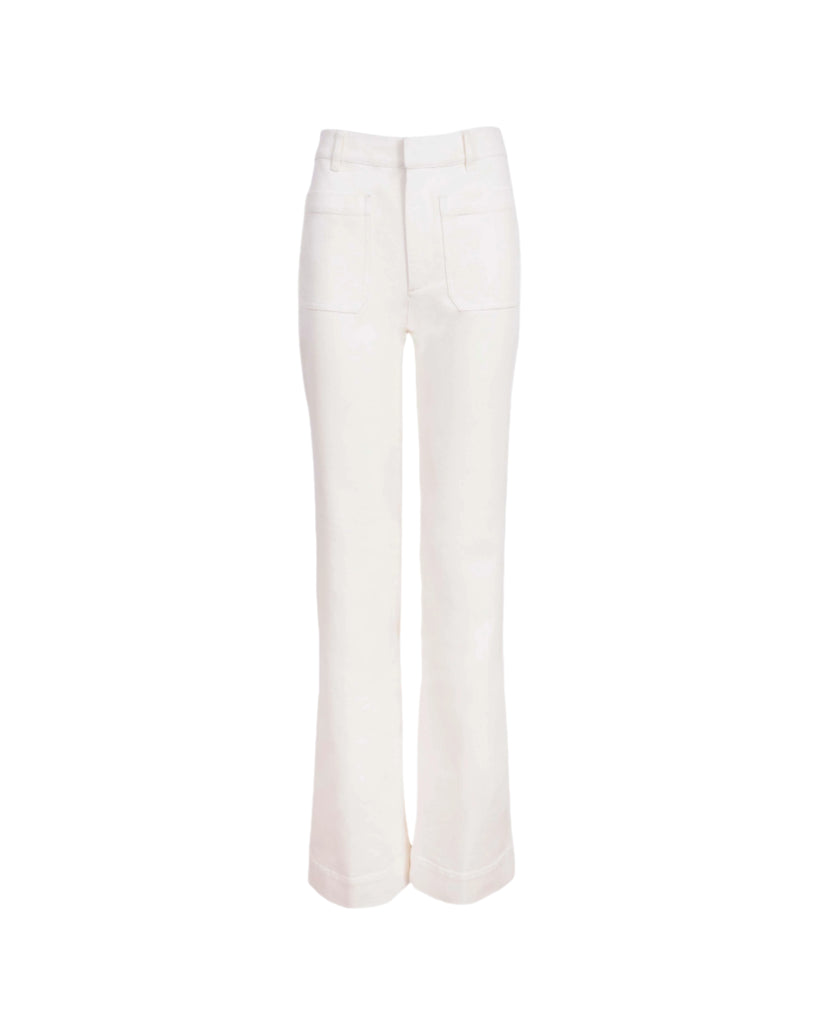 Nicole Pant in Chalk