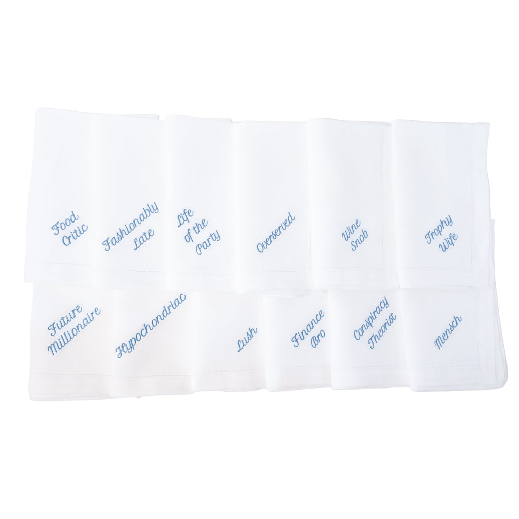 Party Archetype Dinner Napkins, Set of 12