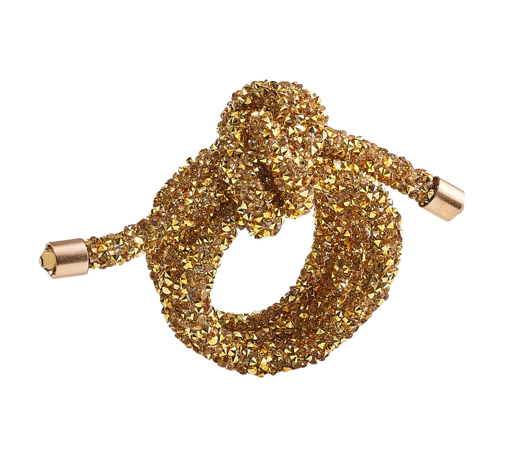 Glam Knot Napkin Rings, Set of 4