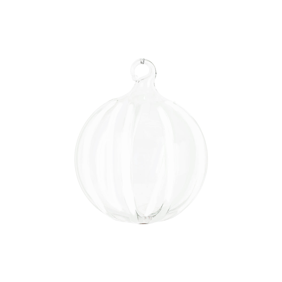Nuovo Stripe Ornament in White