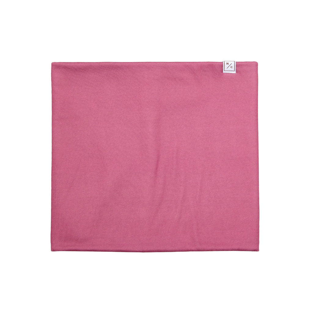 Kids and women's pink fleece neck warmer for boys and girls, made with soft, breathable fabric to keep necks warm during outdoor play, skiing, and winter snow activities