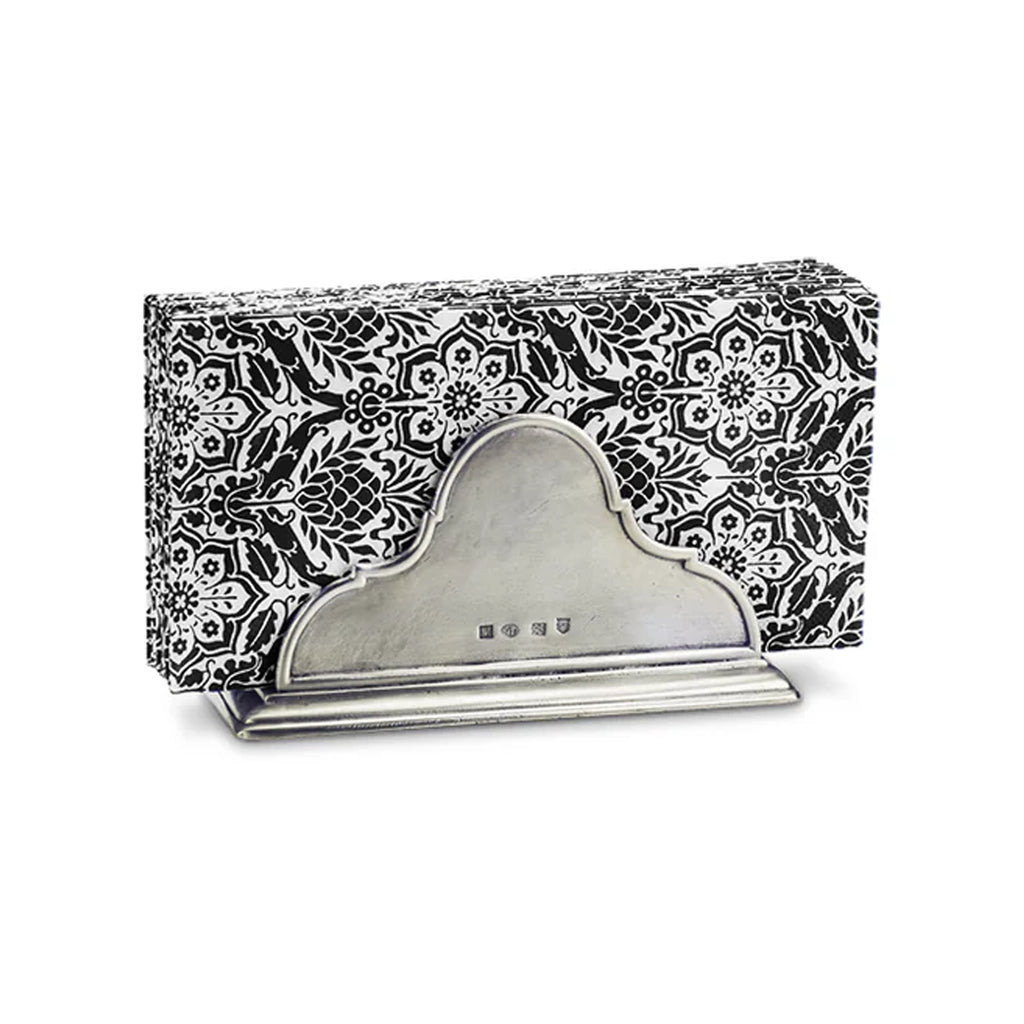 Napkin Holder with Dinner Napkin