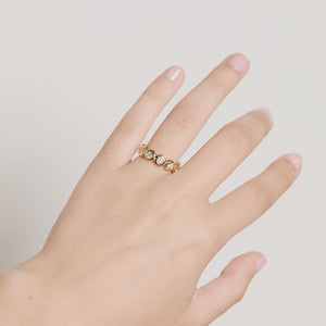 Diamond Medium Nesting Gem Eternity Ring