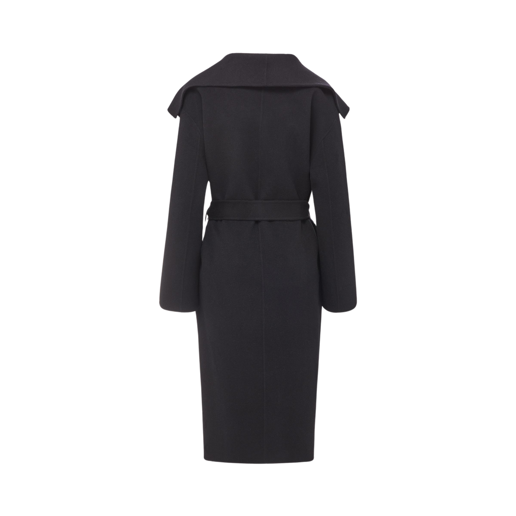 Nicola Cashmere Coat in Black