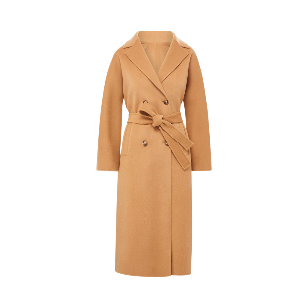 Nicola Cashmere Coat in Camel