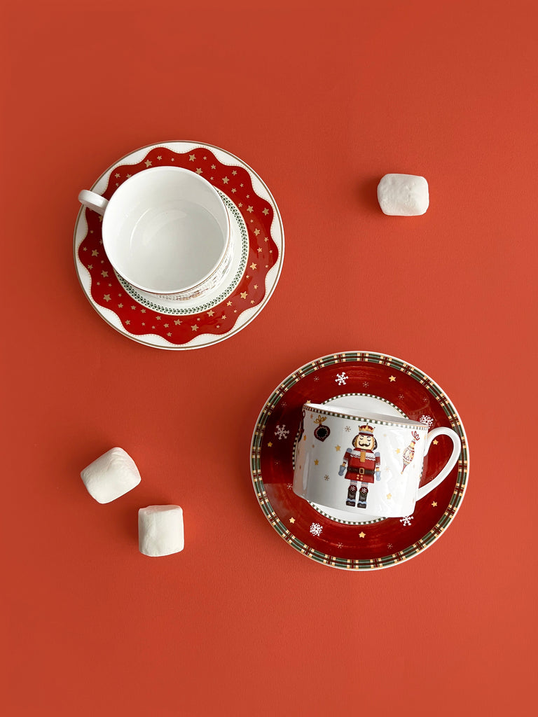 Prouna Nutcracker & My Noel Tea Cup & Saucer Collection Photo