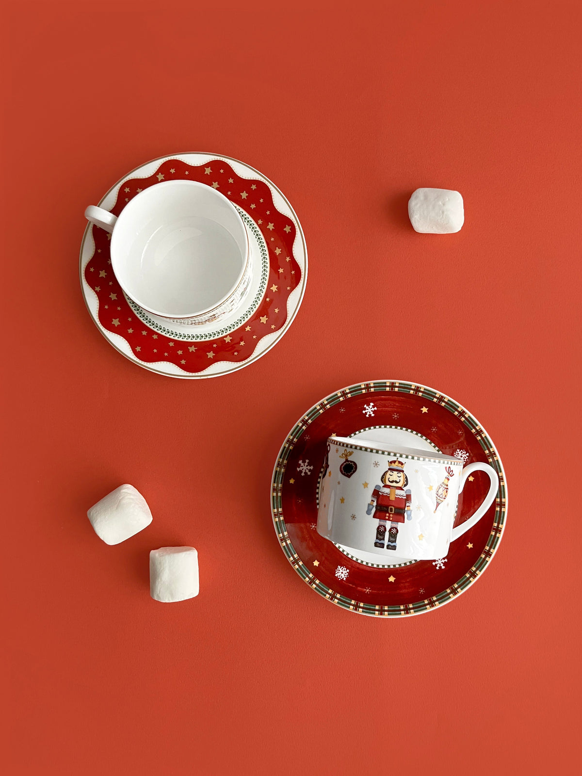 Prouna Nutcracker & My Noel Tea Cup & Saucer Collection Photo