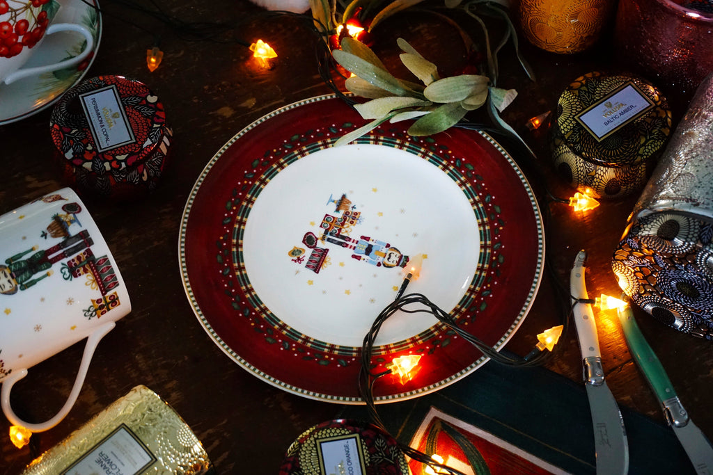 Prouna Nutcracker Lifestyle Photo Salad Plate Cut