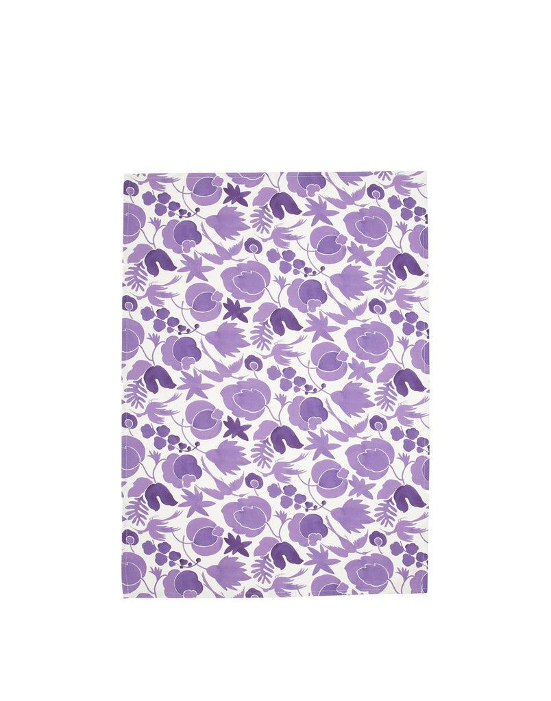 Dishtowel in Wildbird Purple