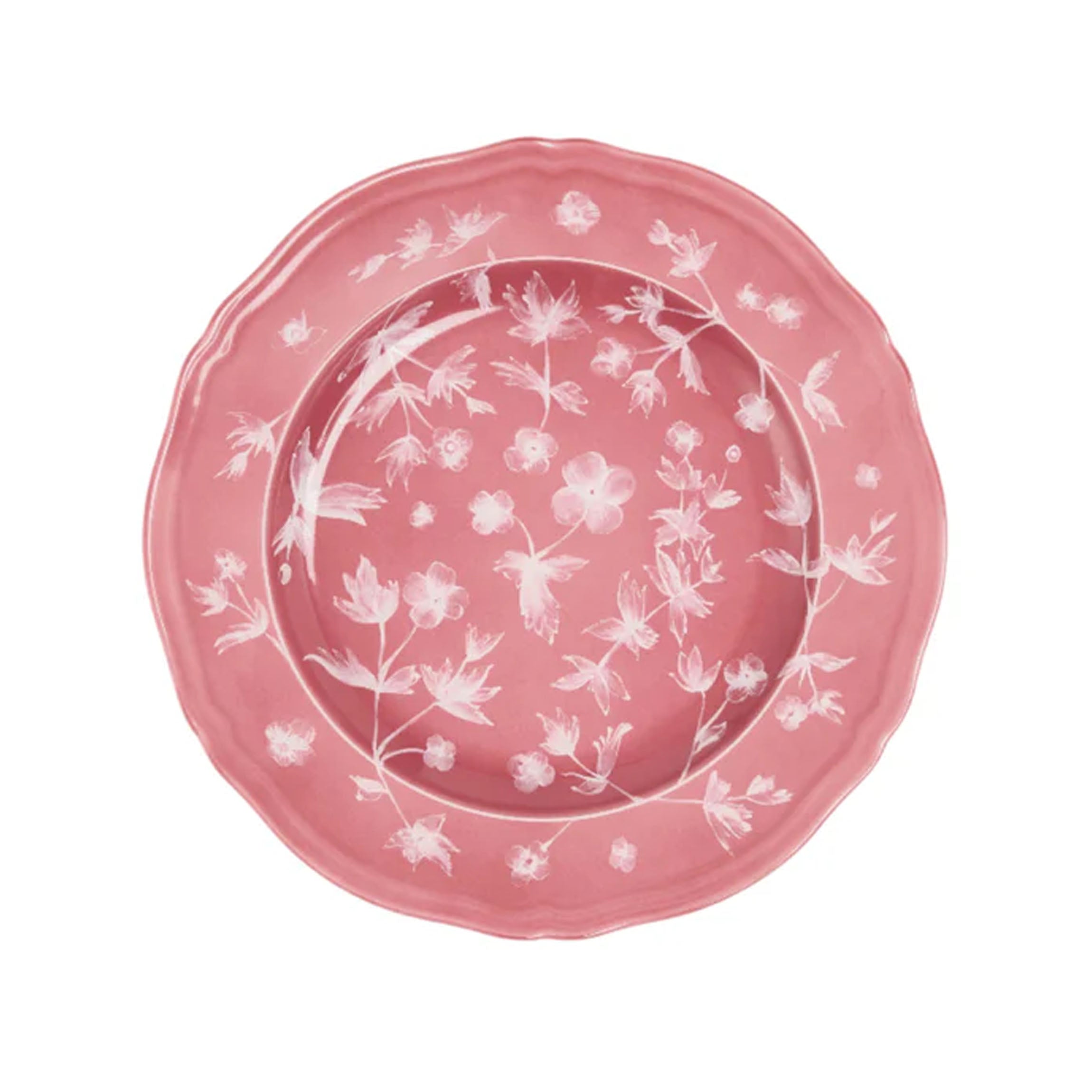 Ginori x Cabana Floral Dessert Plate in Pink