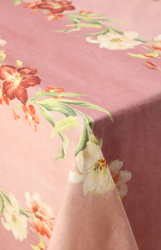 Hibiscus Colony Tablecloth