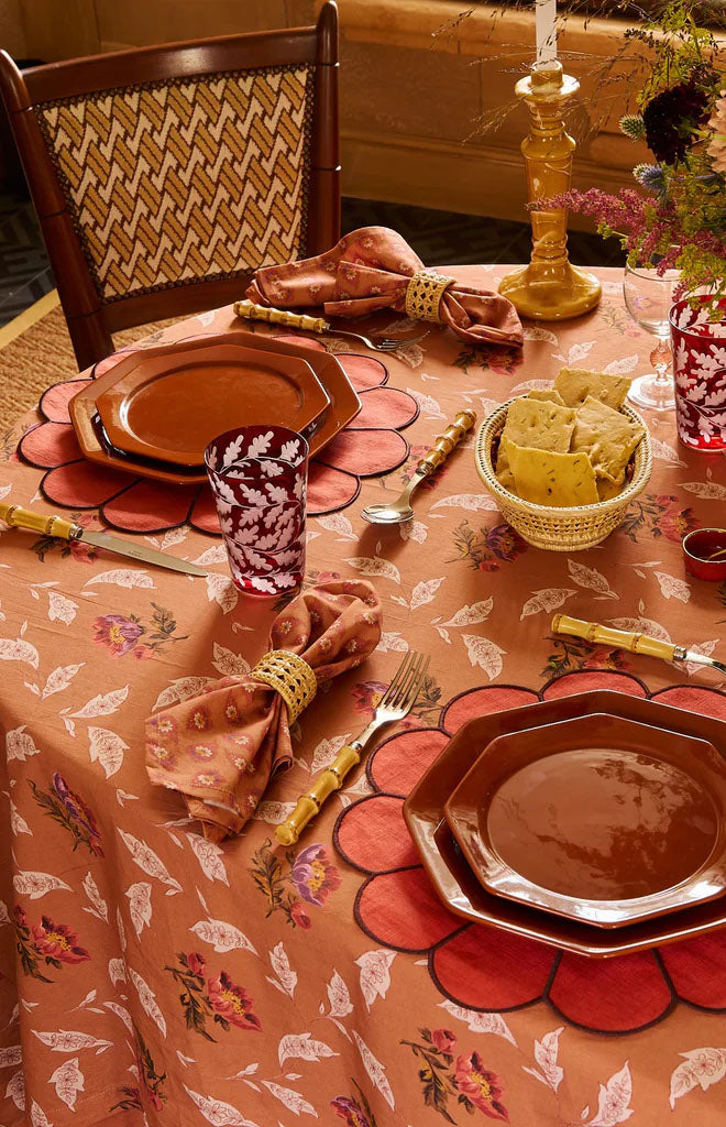 Lavinia Terracotta Napkins, Set of 4