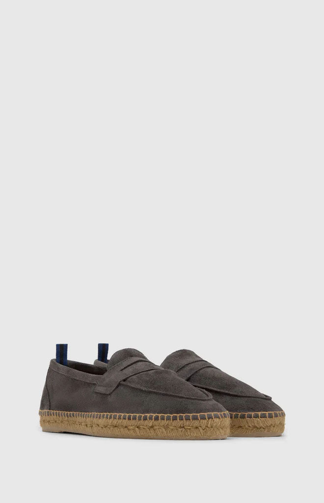 Men's Nacho in Charcoal Leather