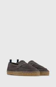 Men's Nacho in Charcoal Leather