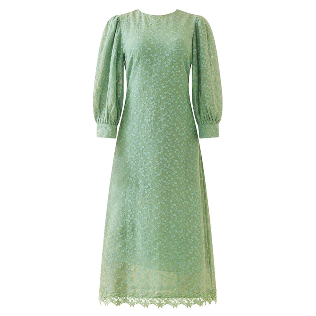 Marina Dress in Marina Green