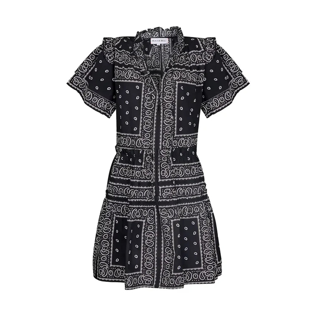 Merritt Dress in Aces Wild Black