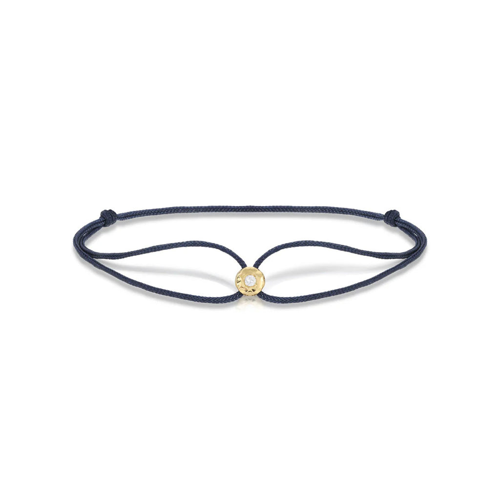 Navy Parachute Nesting Gem Bracelet