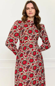 Peony Bird Petworth Dress