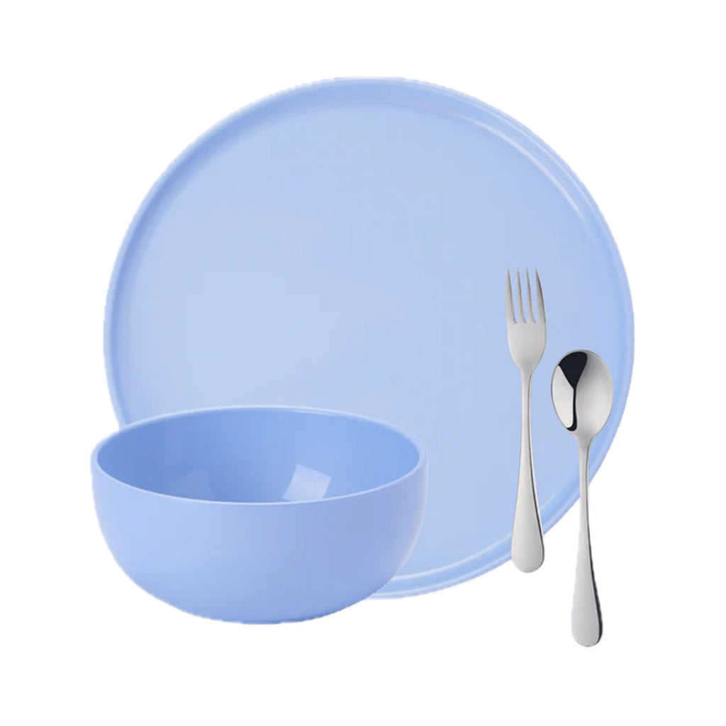 Complete Dinnerware Set in Blue