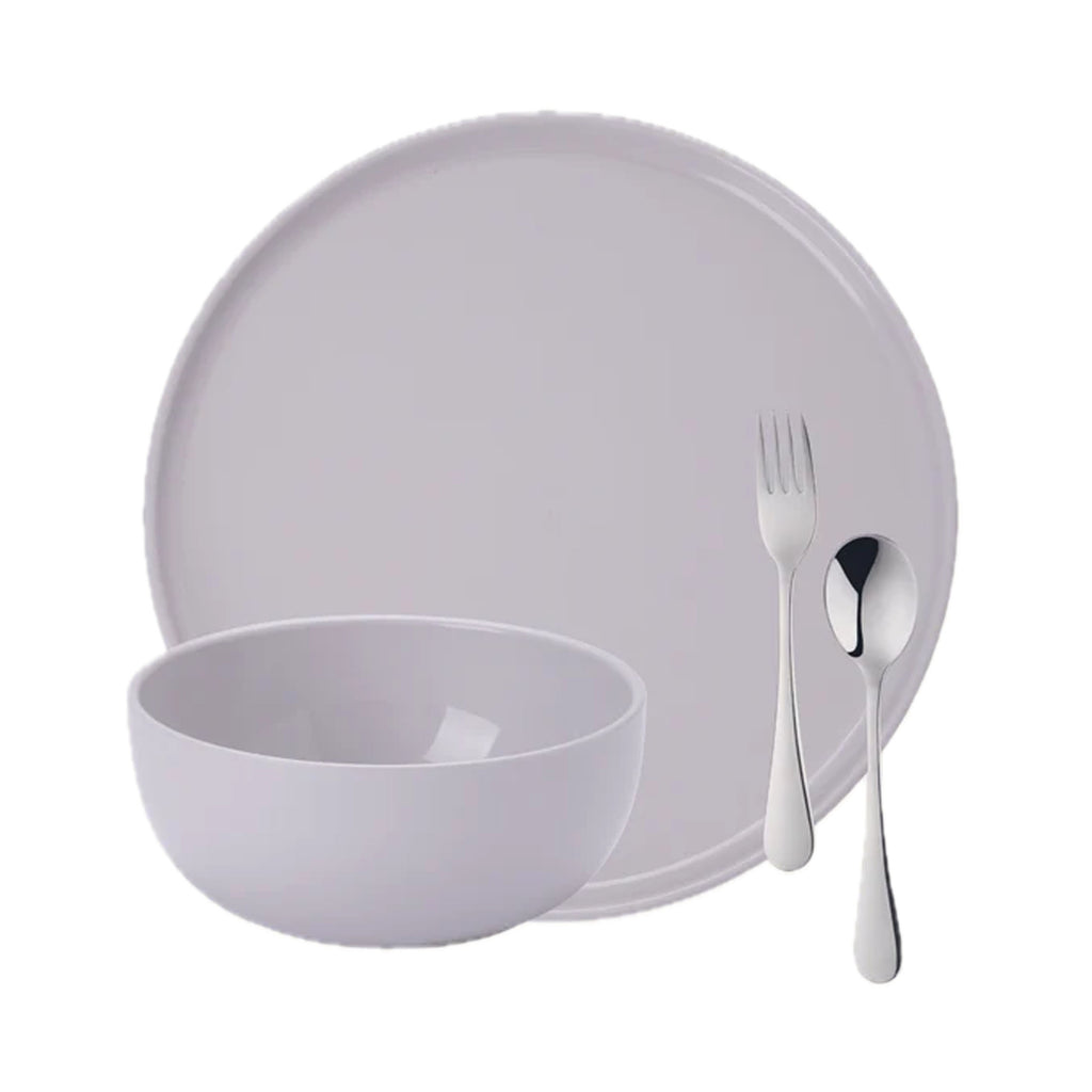Complete Dinnerware Set in Gray