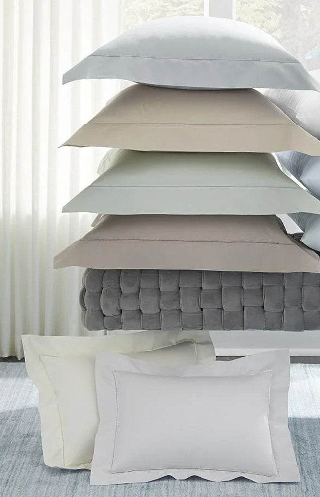 Celeste Sham in Bone