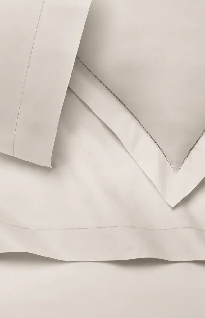 Celeste Flat Sheet in Bone