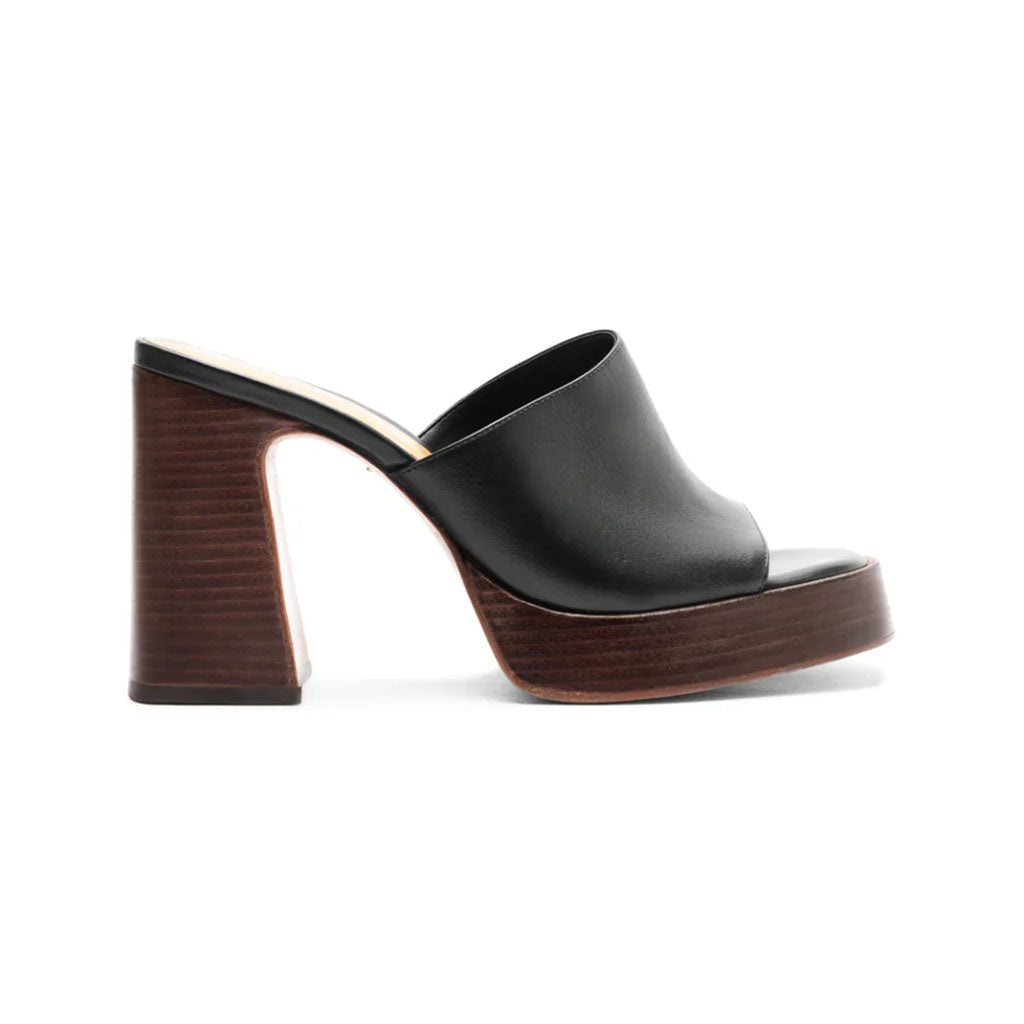 Rowan Leather Sandal in Black