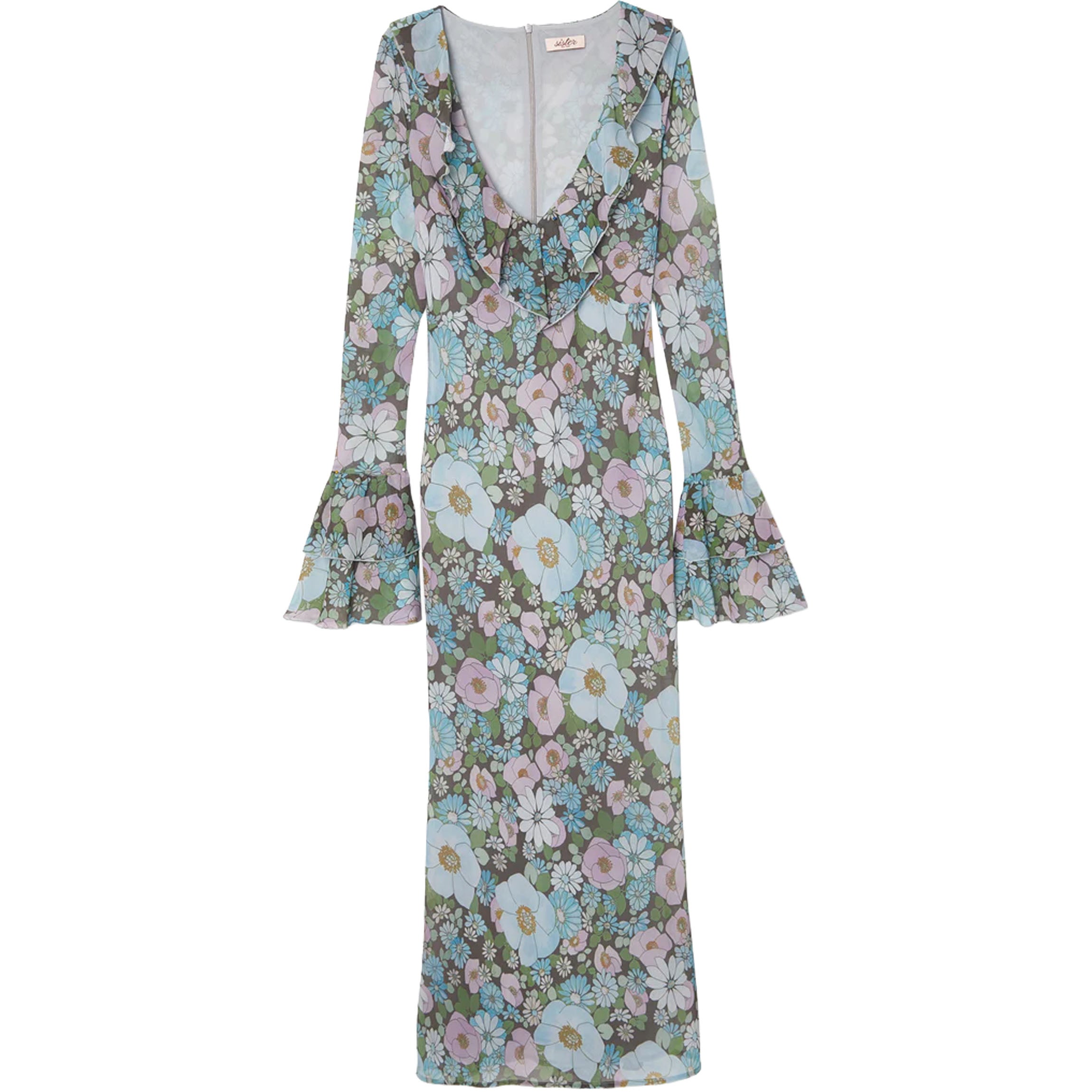 Shellona Dress in Vintage Floral