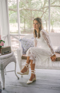 Lumiere Midi Dress in White