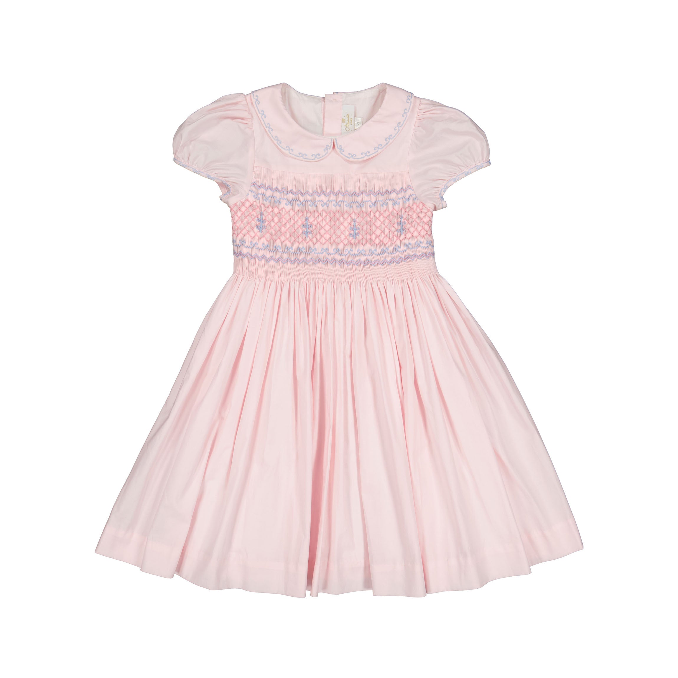 Princess Charlotte Heirloom Pink Smocked Dress