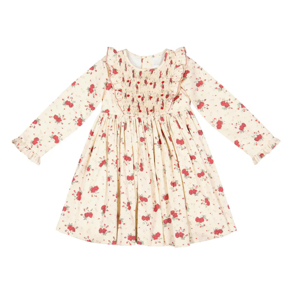 Anastasia Christmas Smocked Dress