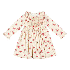 Anastasia Christmas Smocked Dress