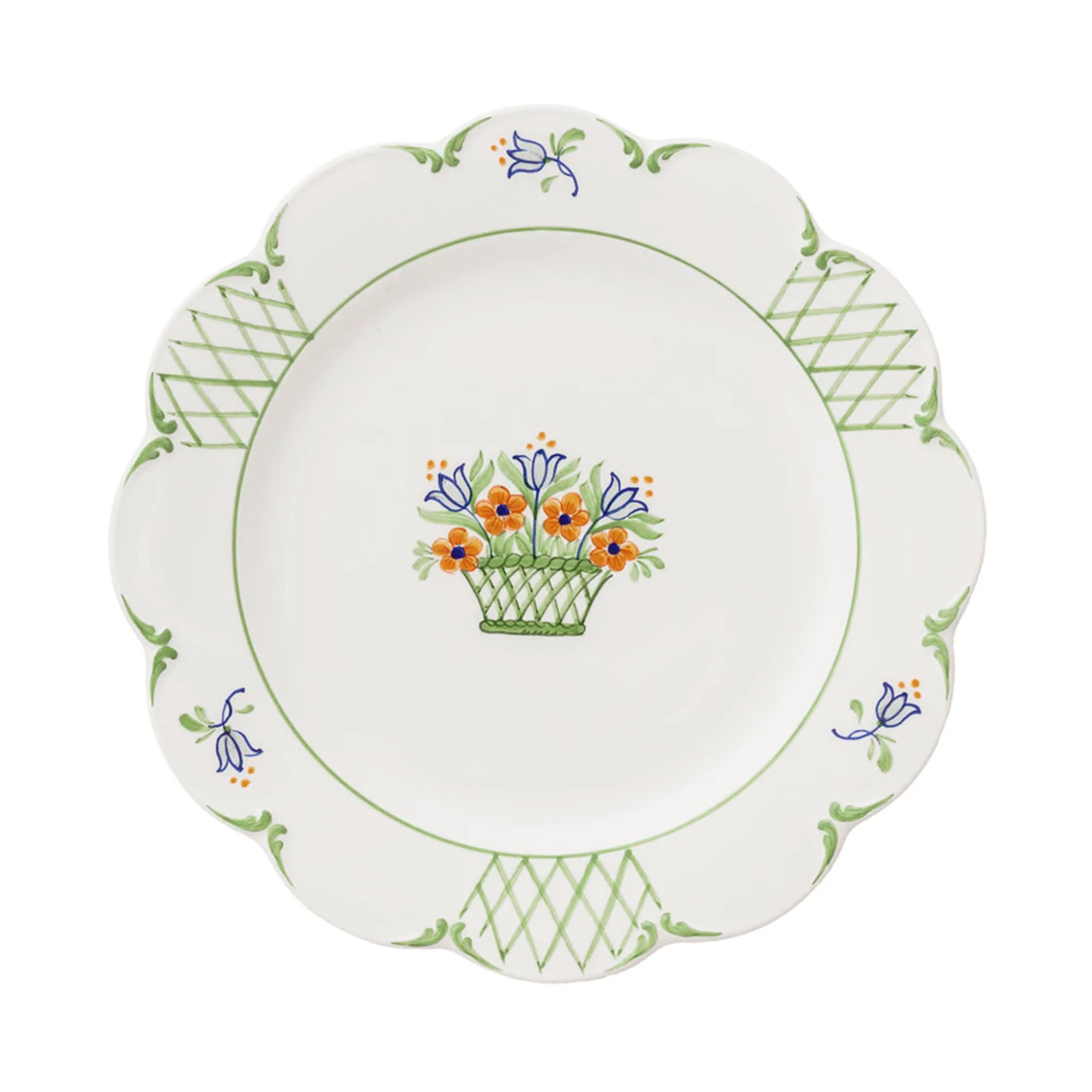 Basket Dinner Plate, Set of 6