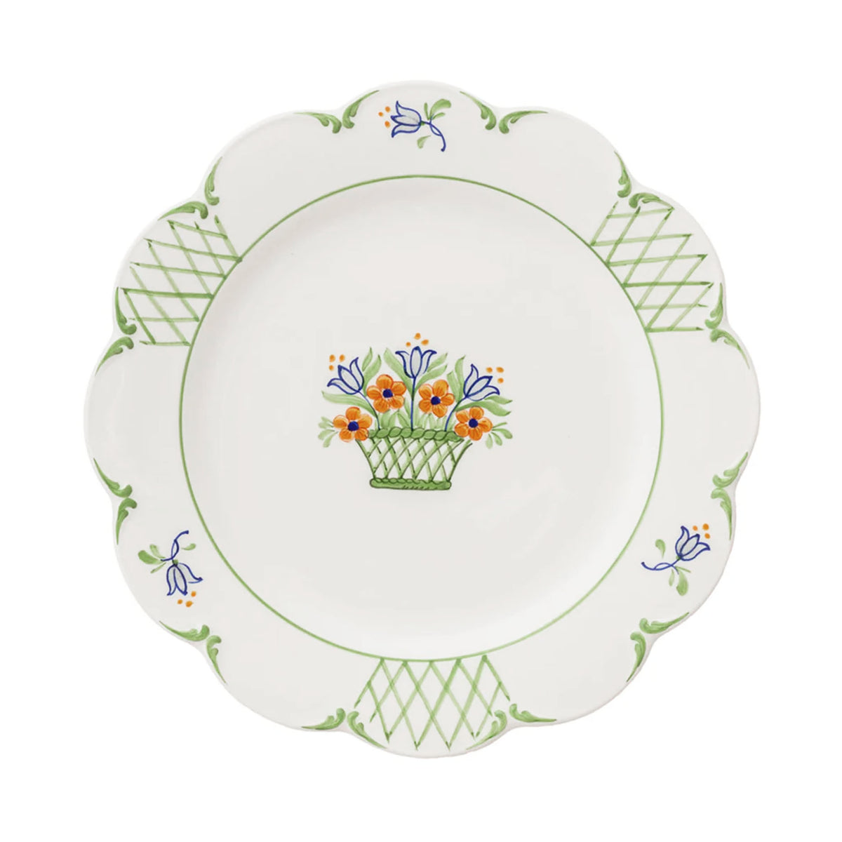 Basket Dinner Plate, Set of 6