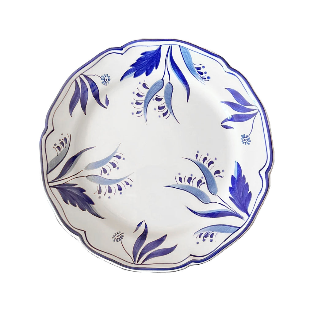Marina Dessert Plates in Blue, Set of 6