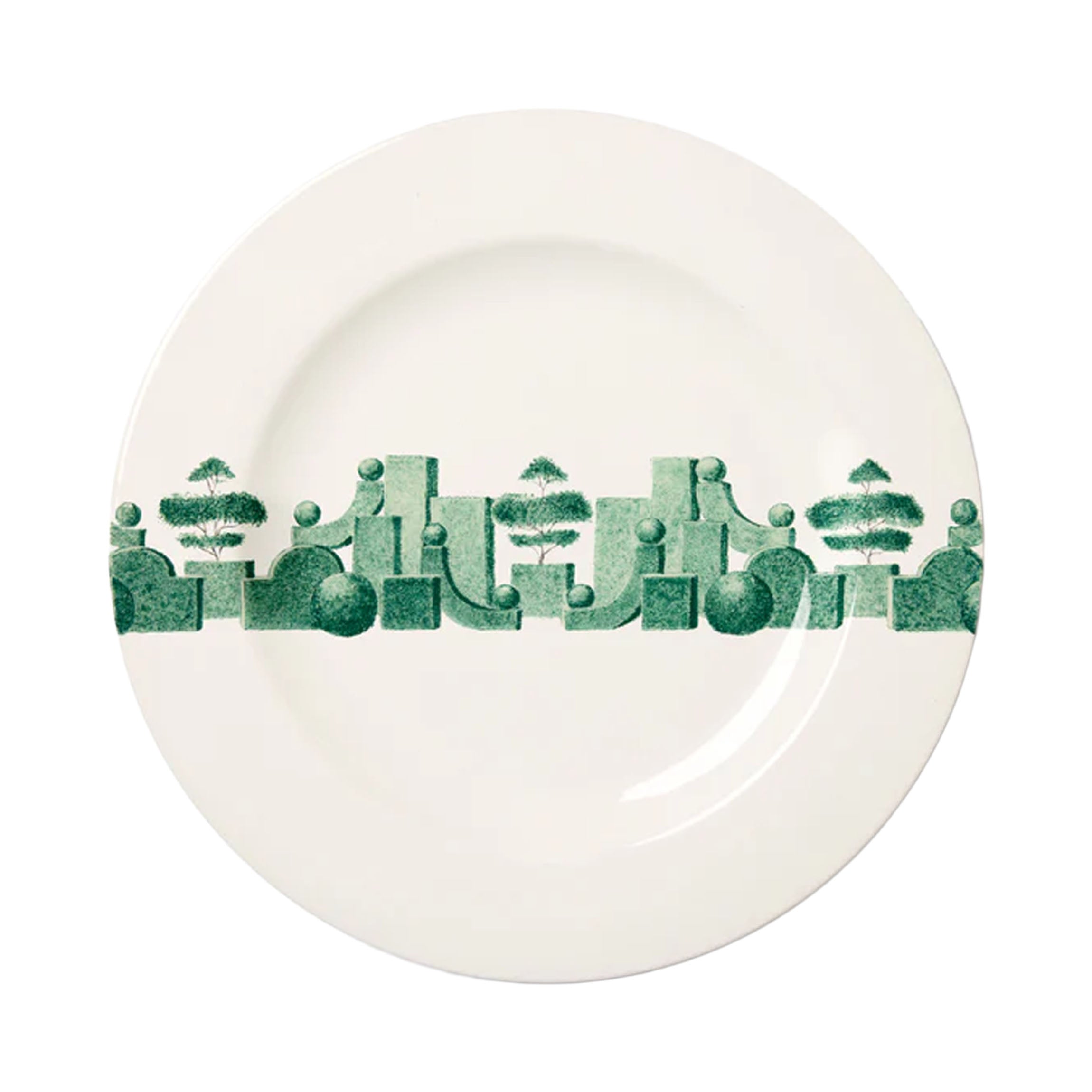 Jardin á L'Italienne Dinner Plate 01