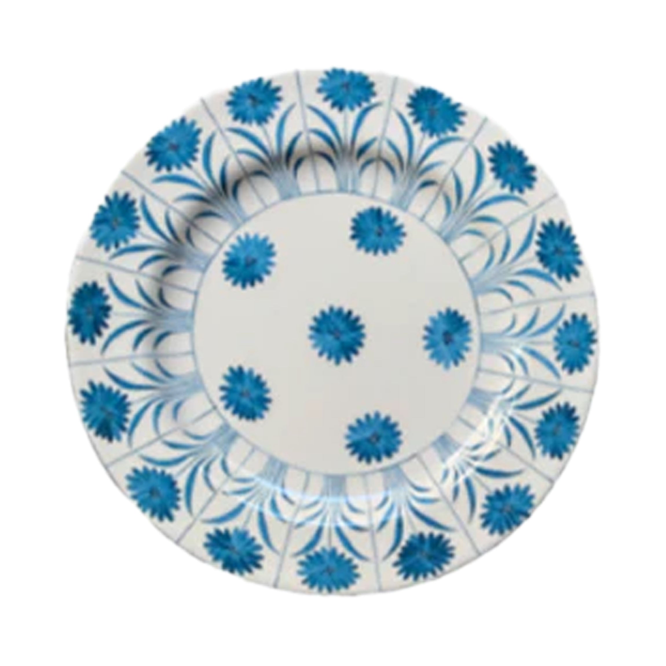 Daisy Plate in Blue