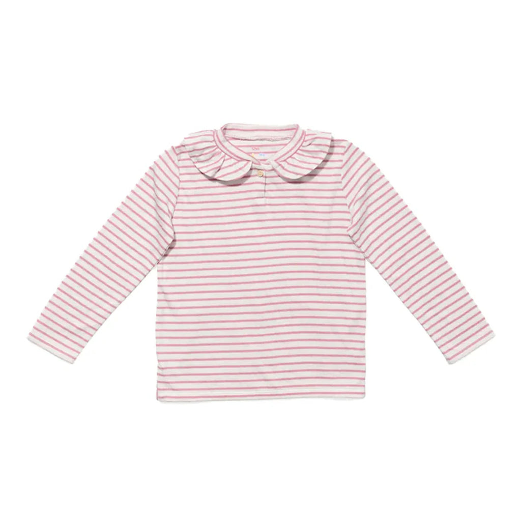 Hen T-Shirt in Rose Mini Stripe