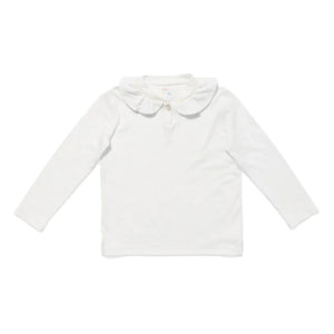 Hen T-Shirt in Vanilla Piping