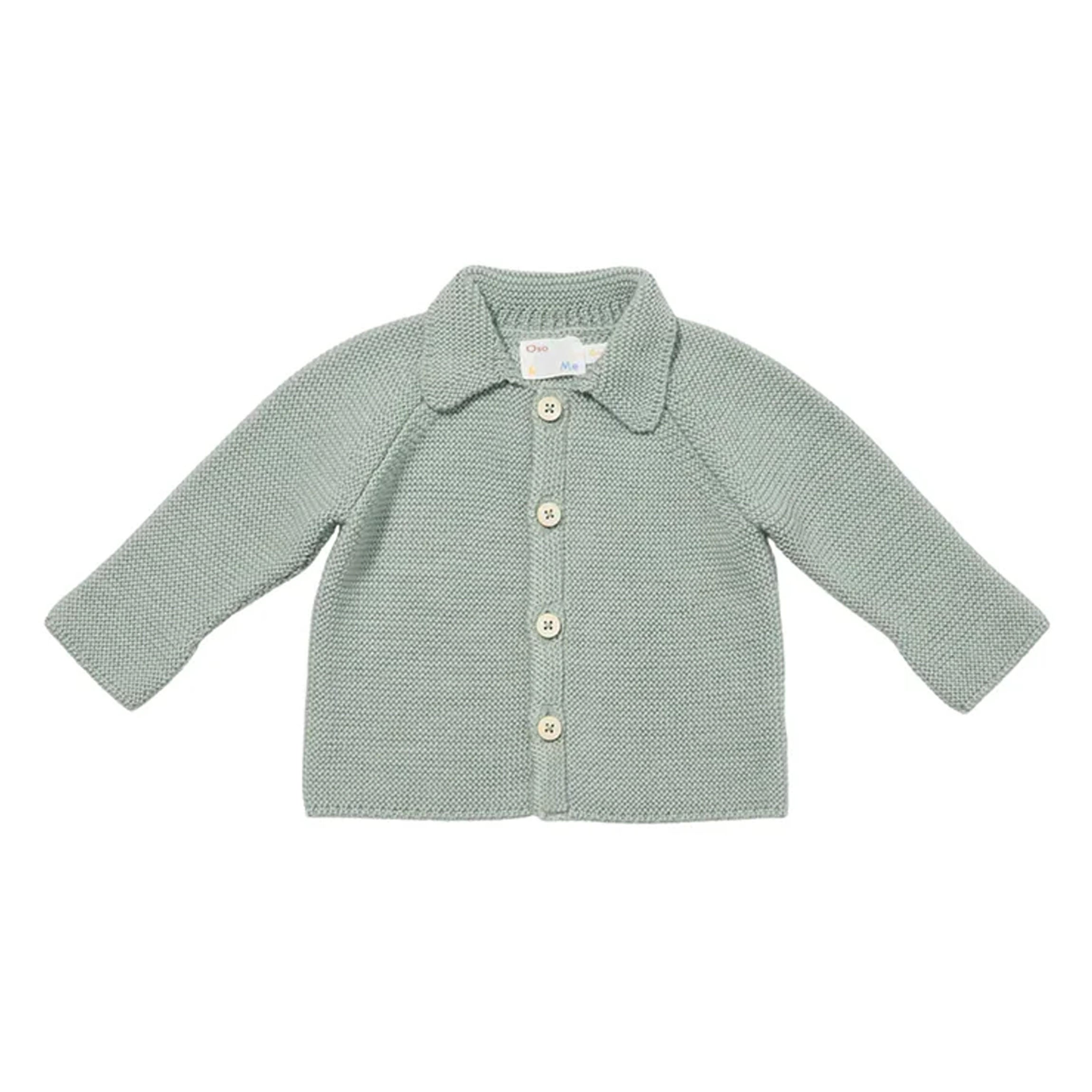 Pat Baby Jacket in Seafoam