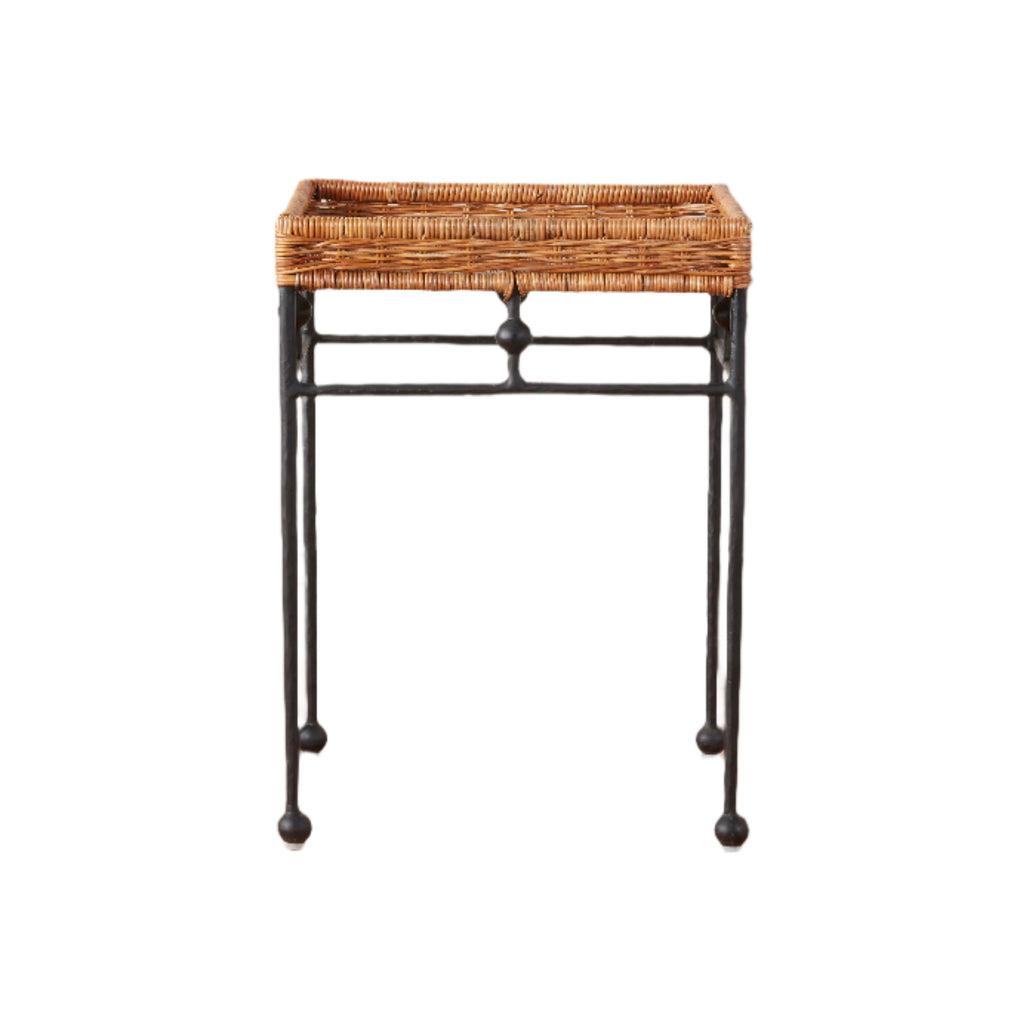 Lacoste Indoor & Outdoor Wicker Side Table