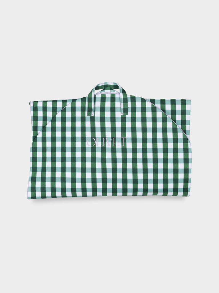 Classic Bag in Gingham in Green Check