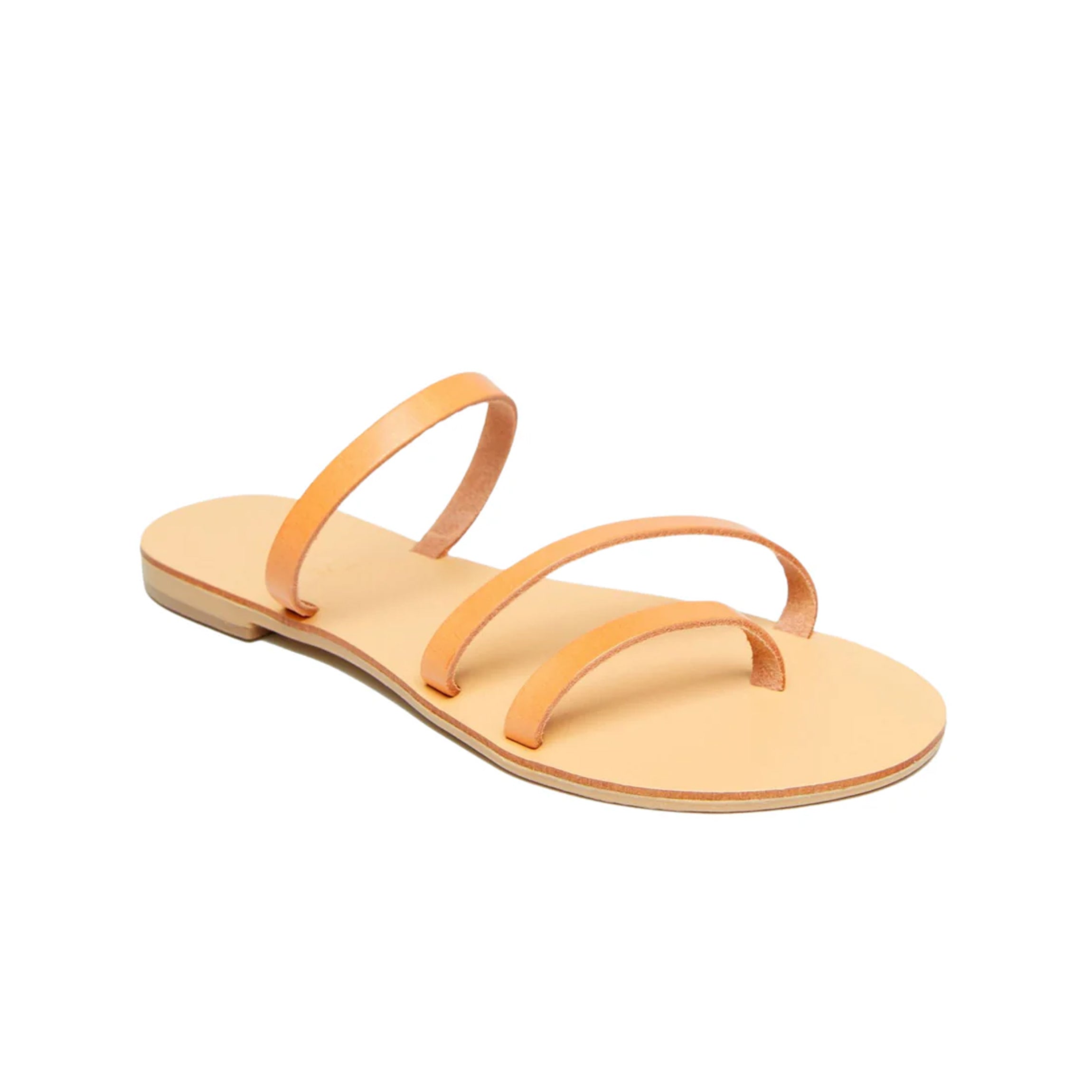 Olympia Vegetable Tanned Leather Sandal