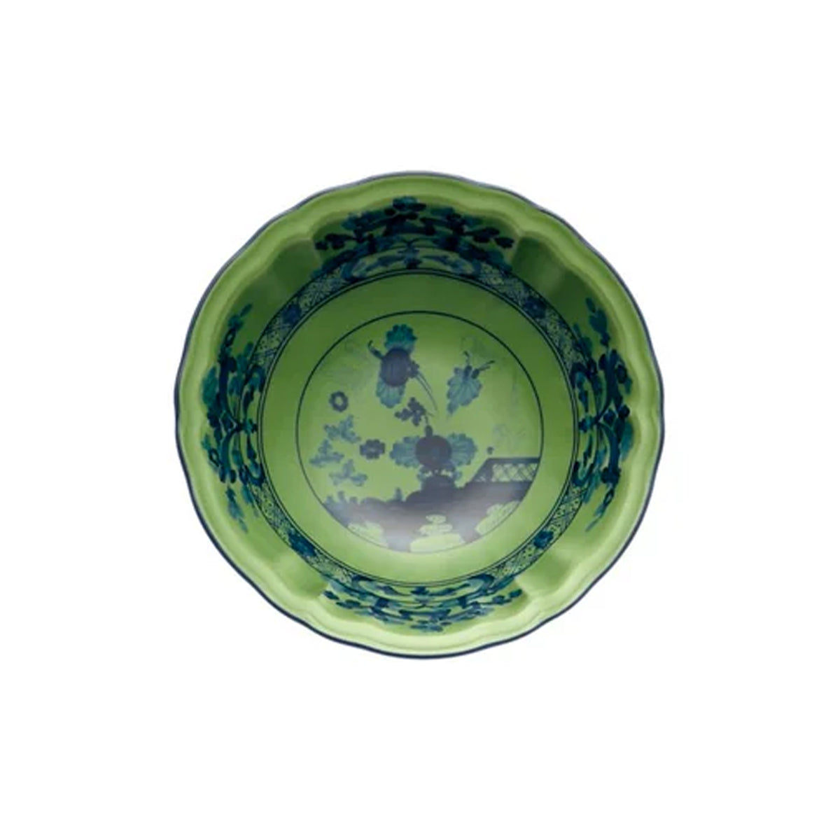 Oriente Italiano Fruit Bowl in Malachite