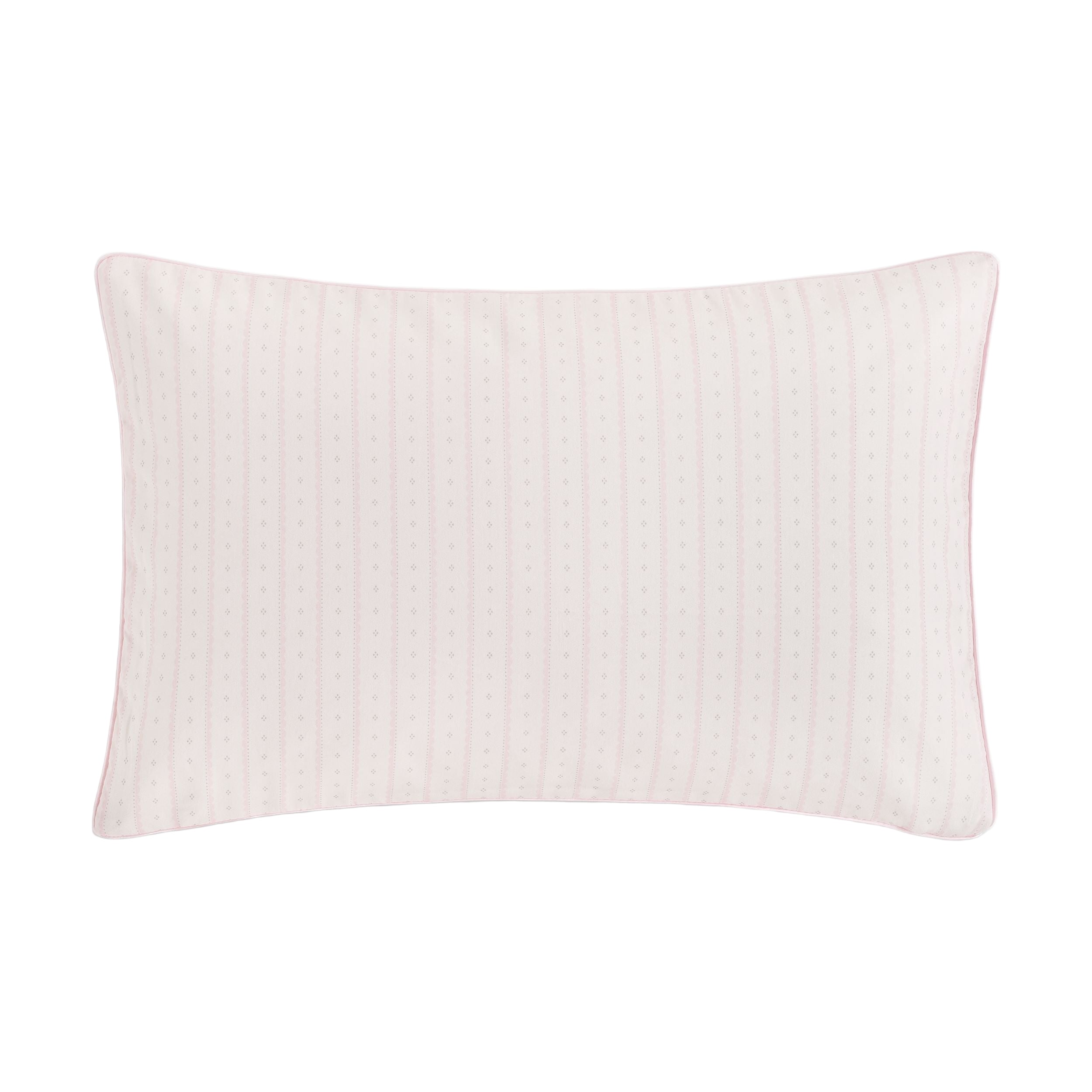 Petal Scallops Toddler Pillow in Pink
