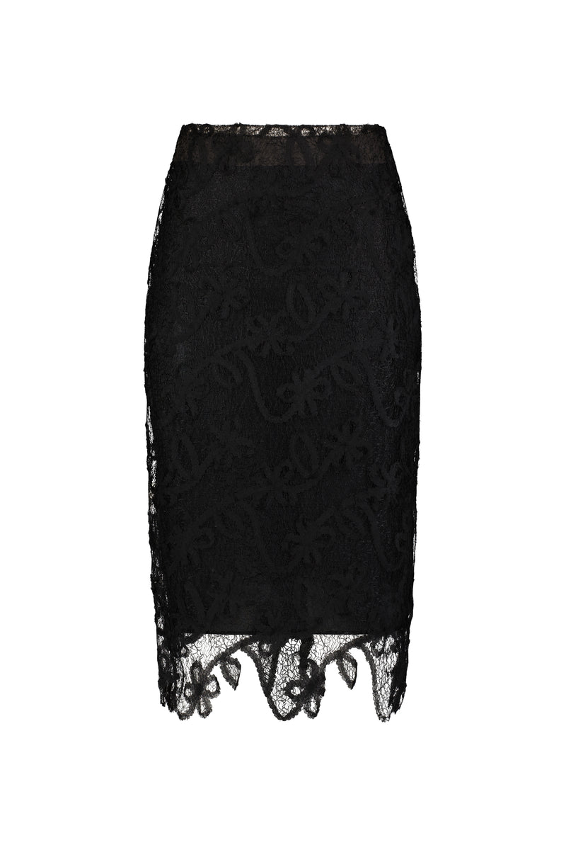 Lace Tubino in Black