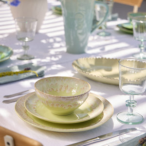 Pearl Collection Oval Platter 14" in Cream