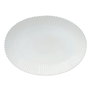 Pearl Collection Oval Platter 20" in White